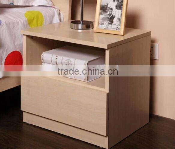 2016 CH-077 bedroom furniture bedside night stand cabinet for Europe market