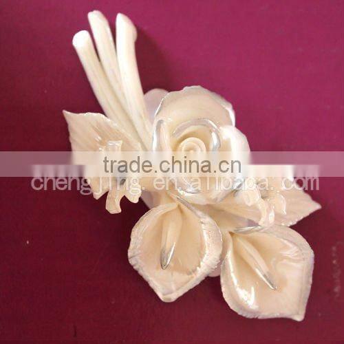 Ceramic Flower Brooch New Items Hand Made Gift