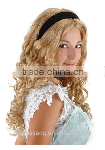High quality synthetic Alice in wonderland wigs