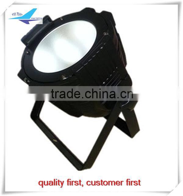 LED Studio Flash Light 180w or 200w COB Par Light With Aluminum Alloy Black Light Body