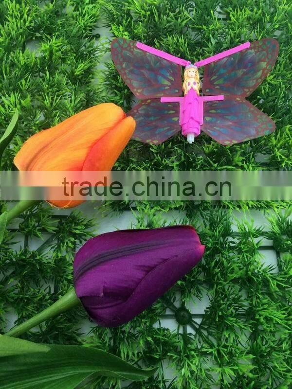 2015 Surprise Butterfly Diary flying Toys, Pull string flying toy.