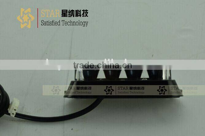 12V car 4 led strobe flash lights car front strobe grille light for police car