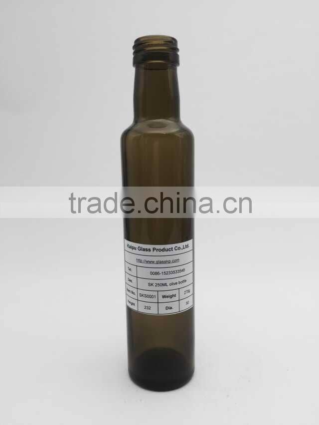 Wholesales olive oil glass bottle