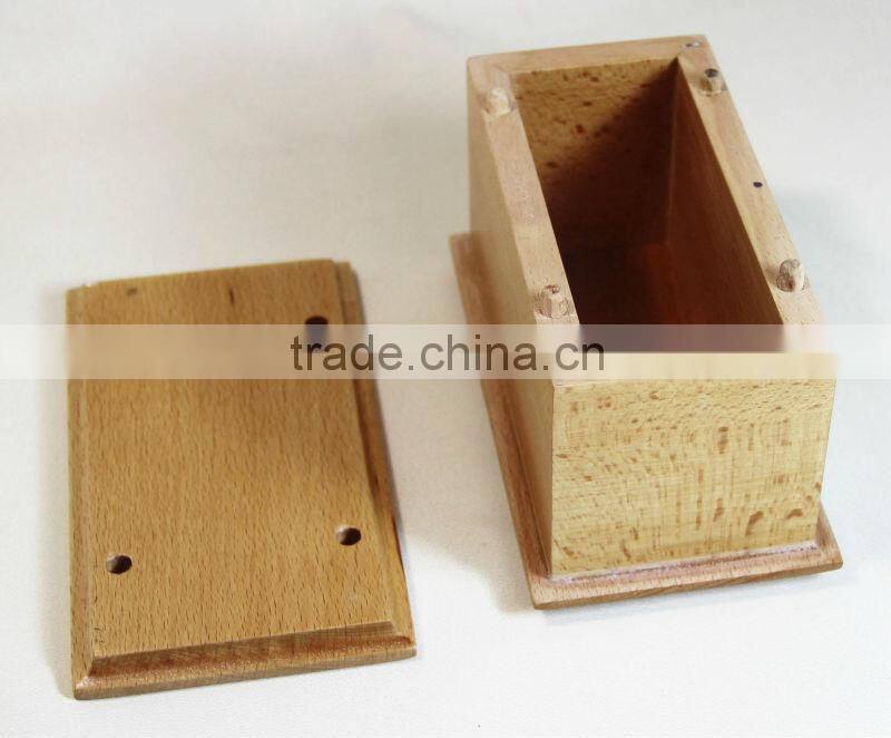 Small wooden casket for pets