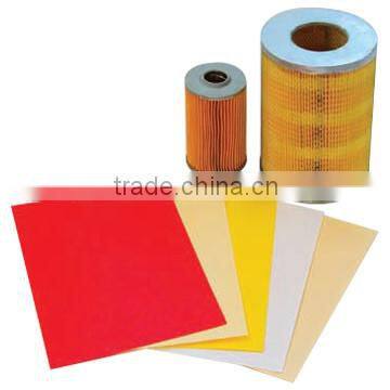 Large qty of different color auto filter paper