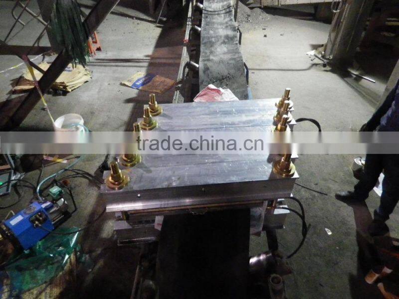 portable hot splicing press for conveyor belt