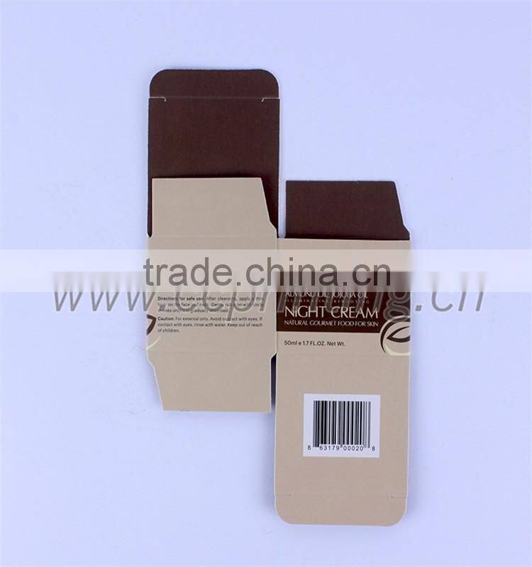 New Design Custom Luxury Foldable Cosmetics Paper Package Box