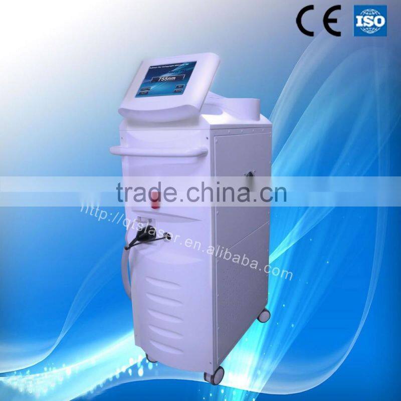 Beijing manufacturer 755nm alexandrite laser hair removal machine for sale