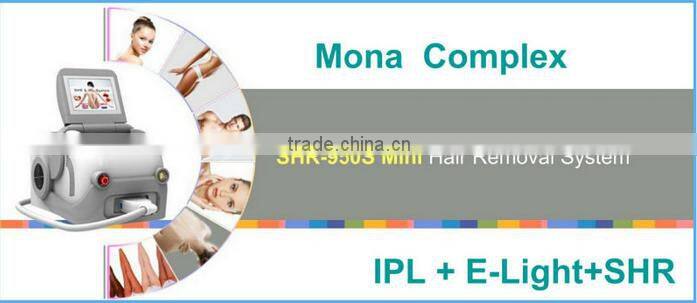 Portable shr opt e-light ipl rf multifunction machine for salon