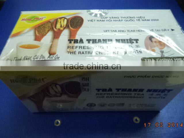 Vietnam High-Quality Freshing Tea 75gr FMCG products