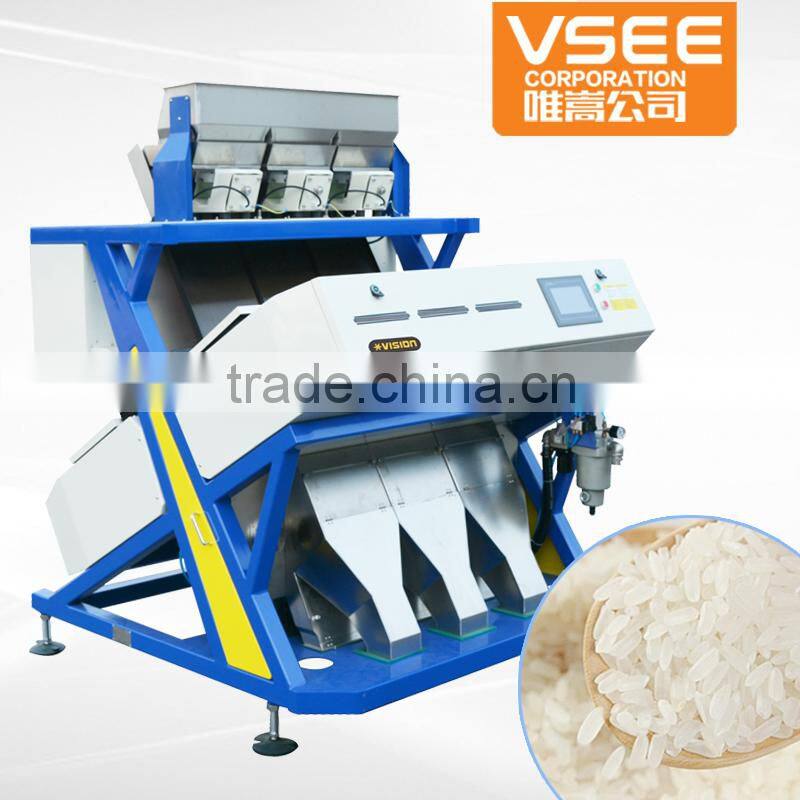 2017 new design new model 5000+ pixels CCD camera bean RGB Optical Sorting Machine