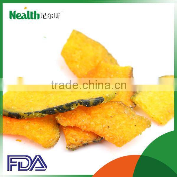 dried crispy pumpkin chips dried vegetables