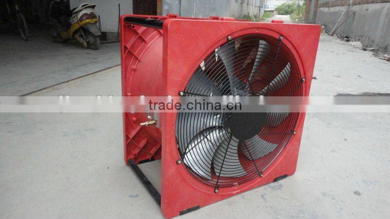 pneumatic fan for emergency situation