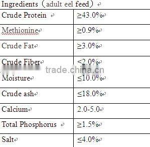 Anguilla eel feed powder