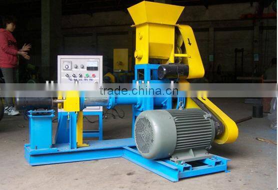2013 Best seller wide output range automatically pet food extruder machine