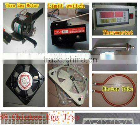 HHD 2016 CE Approved Transparent Door Best Selling Poultry Automatic Chicken Incubator for 440 eggs