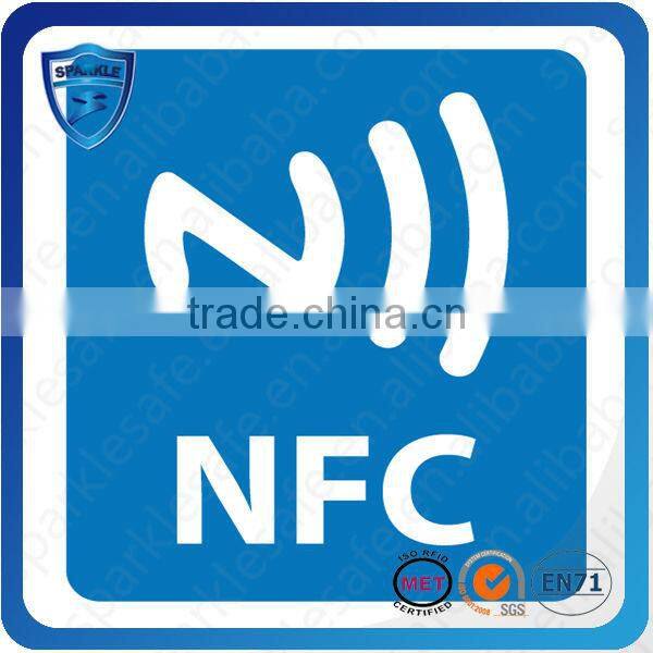 Hot sell printable 13.56mhz passive rfid nfc tag sticker