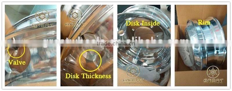 super bright chrome alloy wheels american