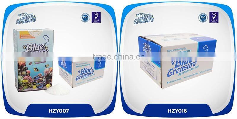 Blue treasure stable pH aquarium accessory filter raw marine salt
