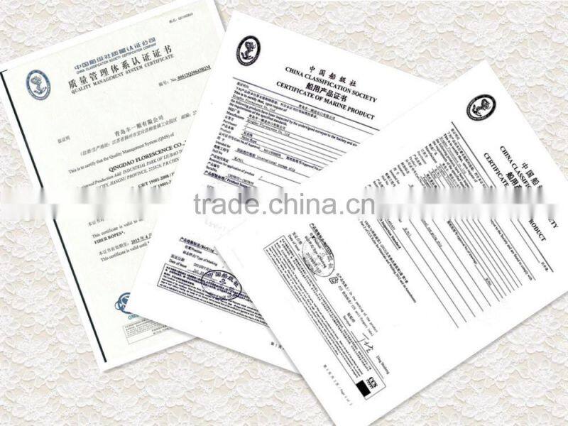 Top strength 6mm/8mm/10mm/12mm polyethylene/pe fishing rope