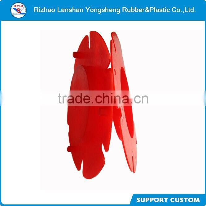 Injection Plastic Modling Type PE red End Cap Supplier in China
