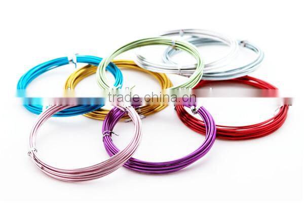 colored anodized aluminum craft wire 12 gauge