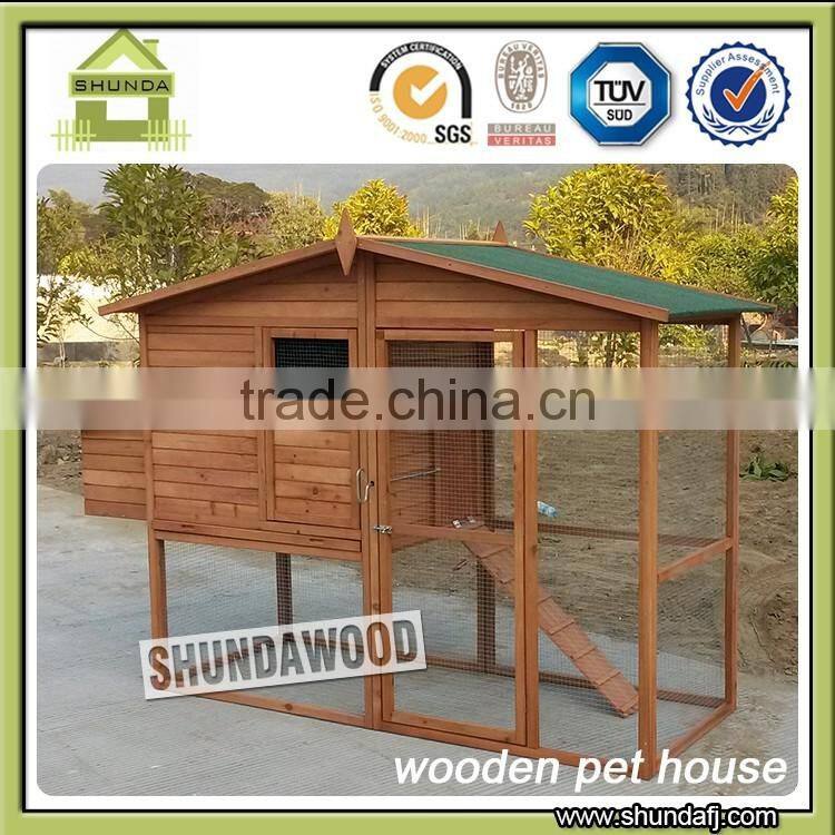SDC014XL Easy clean Chinese Wooden chicken coop