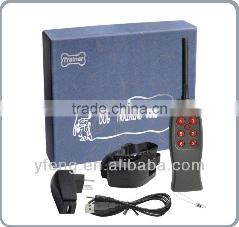 remote and no bark dog training collar