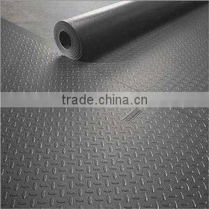 round coin anti-fatigue rubber flooring
