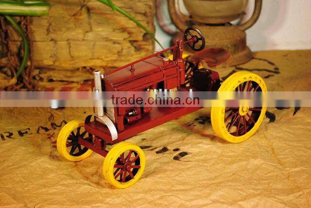 Tractor metal model