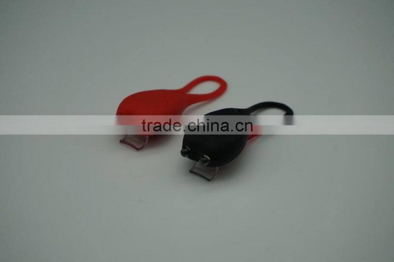 Mini light set Bicycle Accessories Silicon LED Cycling Safety front Rear Bicycle Light set