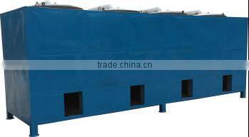 High capacity air flow type continuous carbonization furnace
