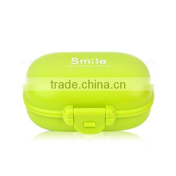 Smart 4 Compartments Plastic Pill Box