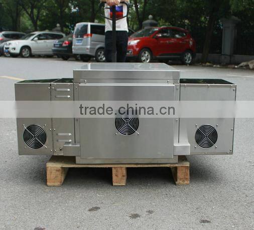 Stainless steel tunnel type gas pizza oven with good price