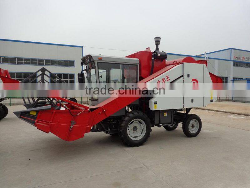 wheat mini combine harvester