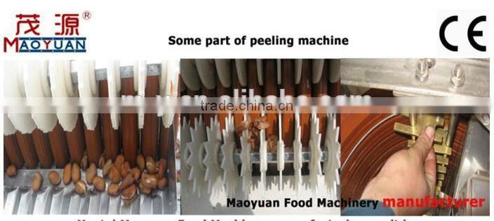 Soybean skin remover