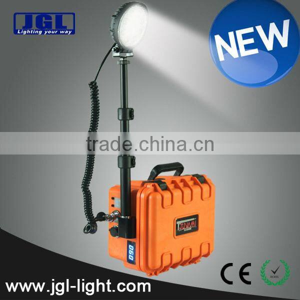 For extreme durability LED Work Light stand Model RLS-24W portable police searchlight