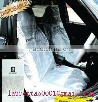 disposable plastic seat cover for car