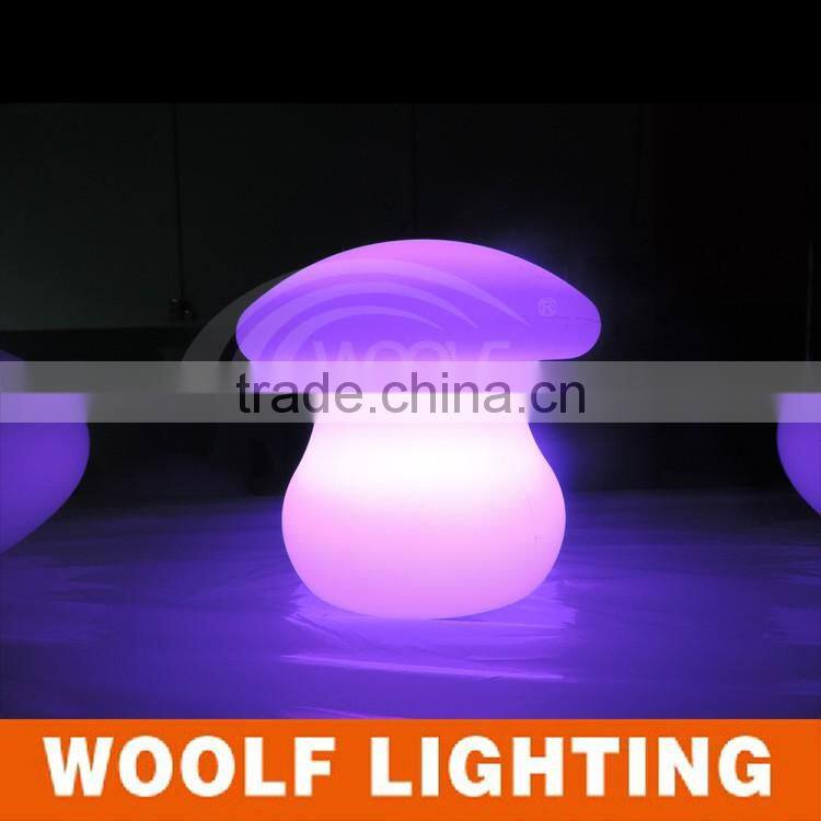 Natrual Lovely Green Color Table Deoration LED Mushroom Lamp