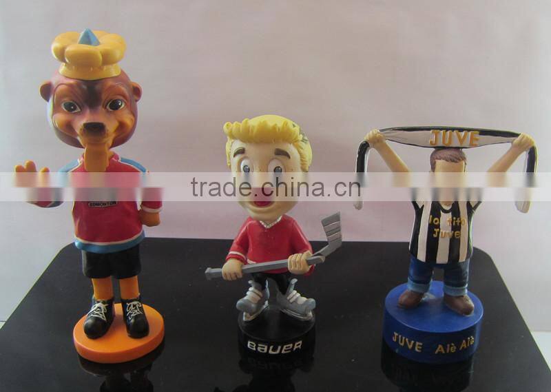 Custom resin bobble head
