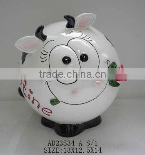 Handmade sheep shape animal figurine color