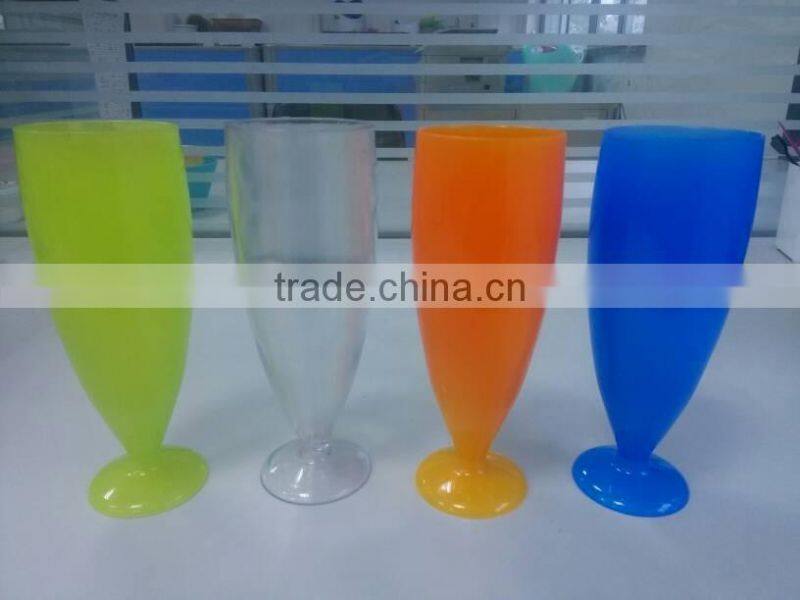 Plastic Champagne glass, Plastic Stem Cup