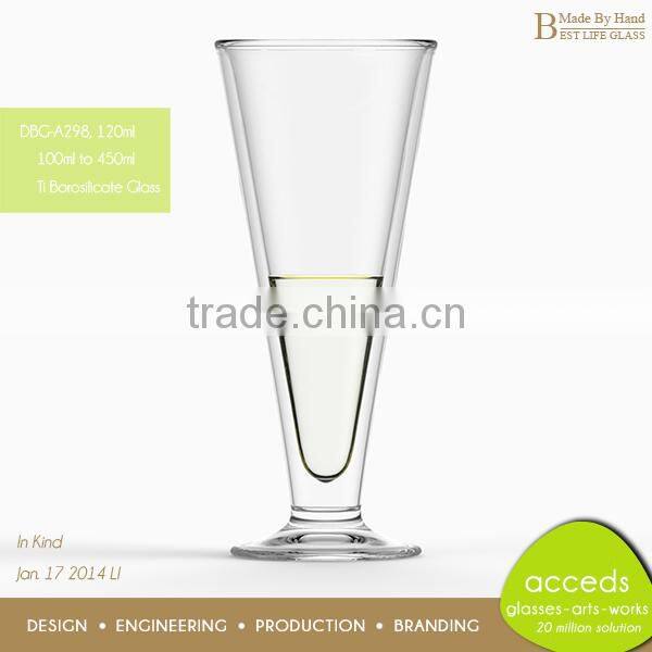 Insulated OEM /ODM Personalized Cocktail / Beer Yard Glass