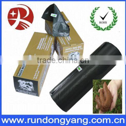 Free design hot sale biodegradable dog poop bags from china