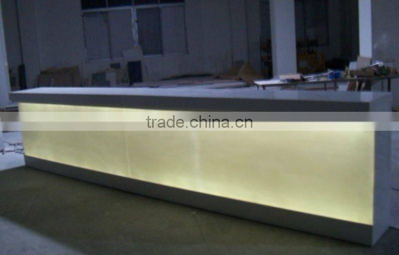 CORIAN coffee bar counters for sale/bar table for coffee