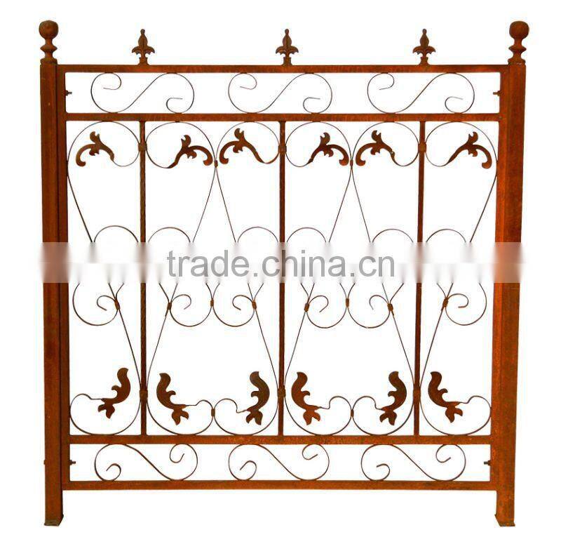 cheap antique decorative wrought iron fence