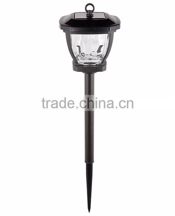 4pk Diecast Aluminum Solar Path Light Outdoor LED Landscape Lawn Garden Lamp -140 mm