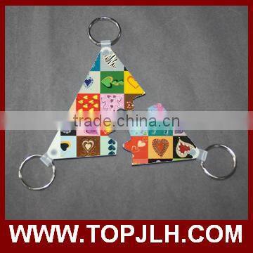 2017 Hot Sell Wooden Round Key Chain customized key chains