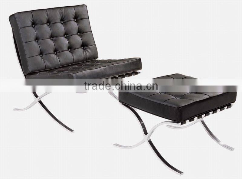 Leisure chair with footrest