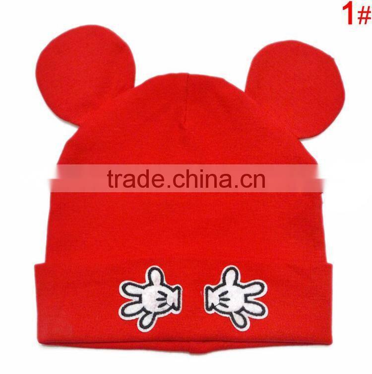 Baby Girl Cotton Beanies Cartoon Designs Infant Kids Spring Autumn Hat Cap